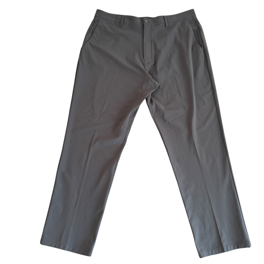 SKYR 38x30 Gray Tricot Dynasty Slim Fit Performance Golf Trousers Men's‎ Pants